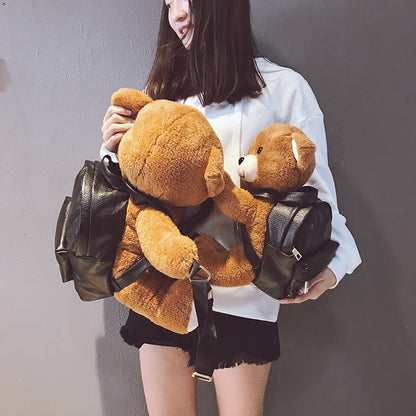 Plush Bear Backpack