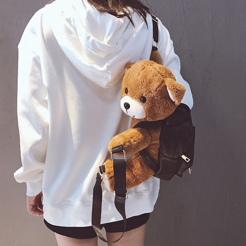 Plush Bear Backpack