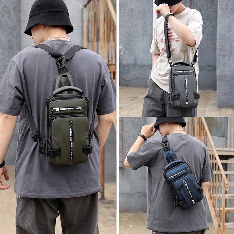 Crossbody Bag for Men Multifunctional Backpack