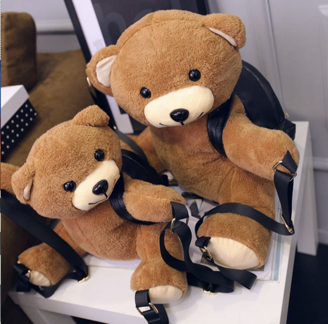 Plush Bear Backpack