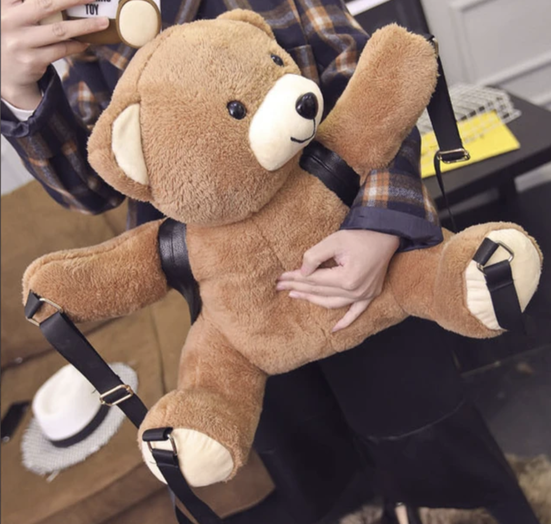 Plush Bear Backpack