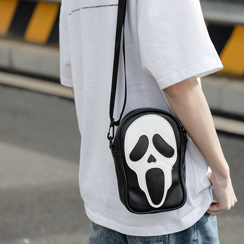 Ghost Skully Shoulder Bag