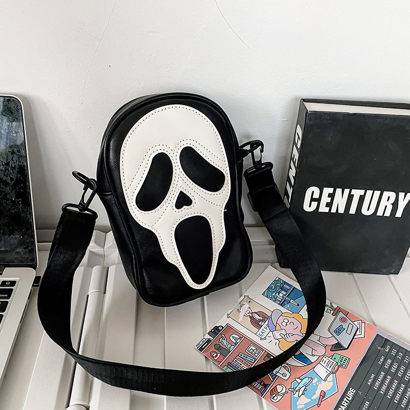 Ghost Skully Shoulder Bag