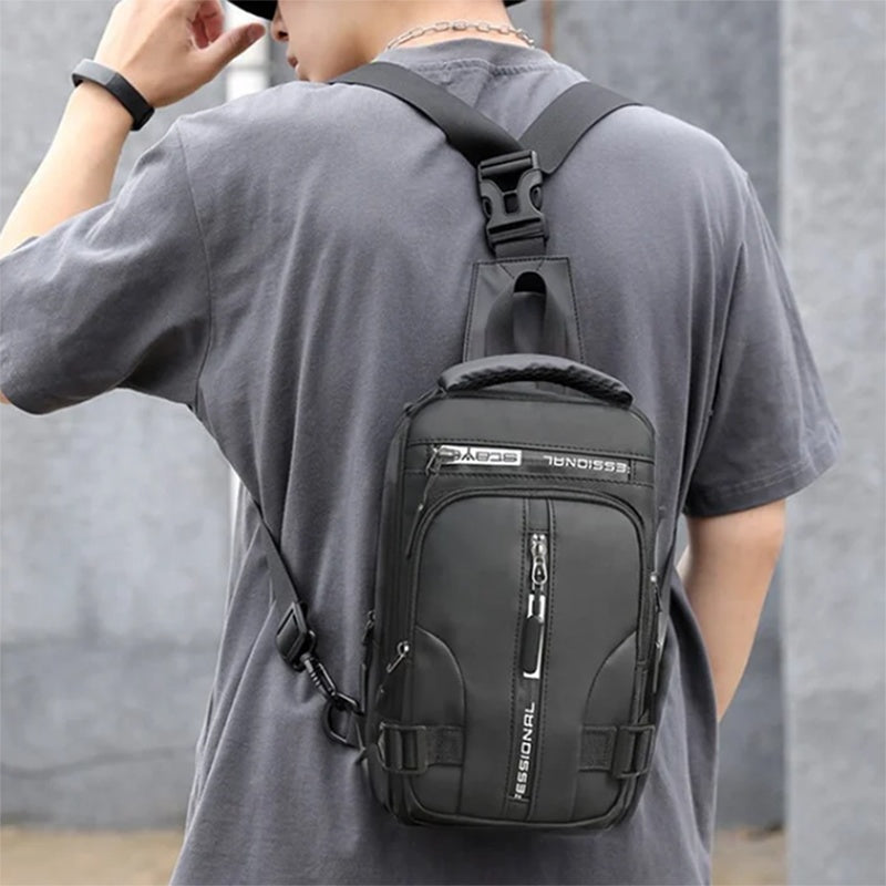 Crossbody Bag for Men Multifunctional Backpack