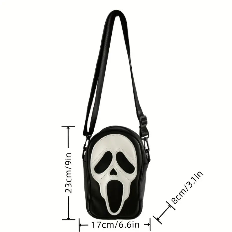 Ghost Skully Shoulder Bag