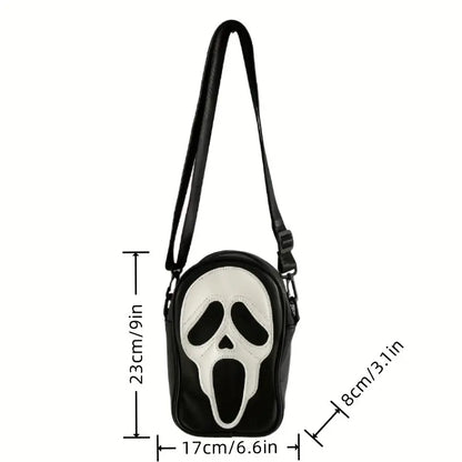 Ghost Skully Shoulder Bag