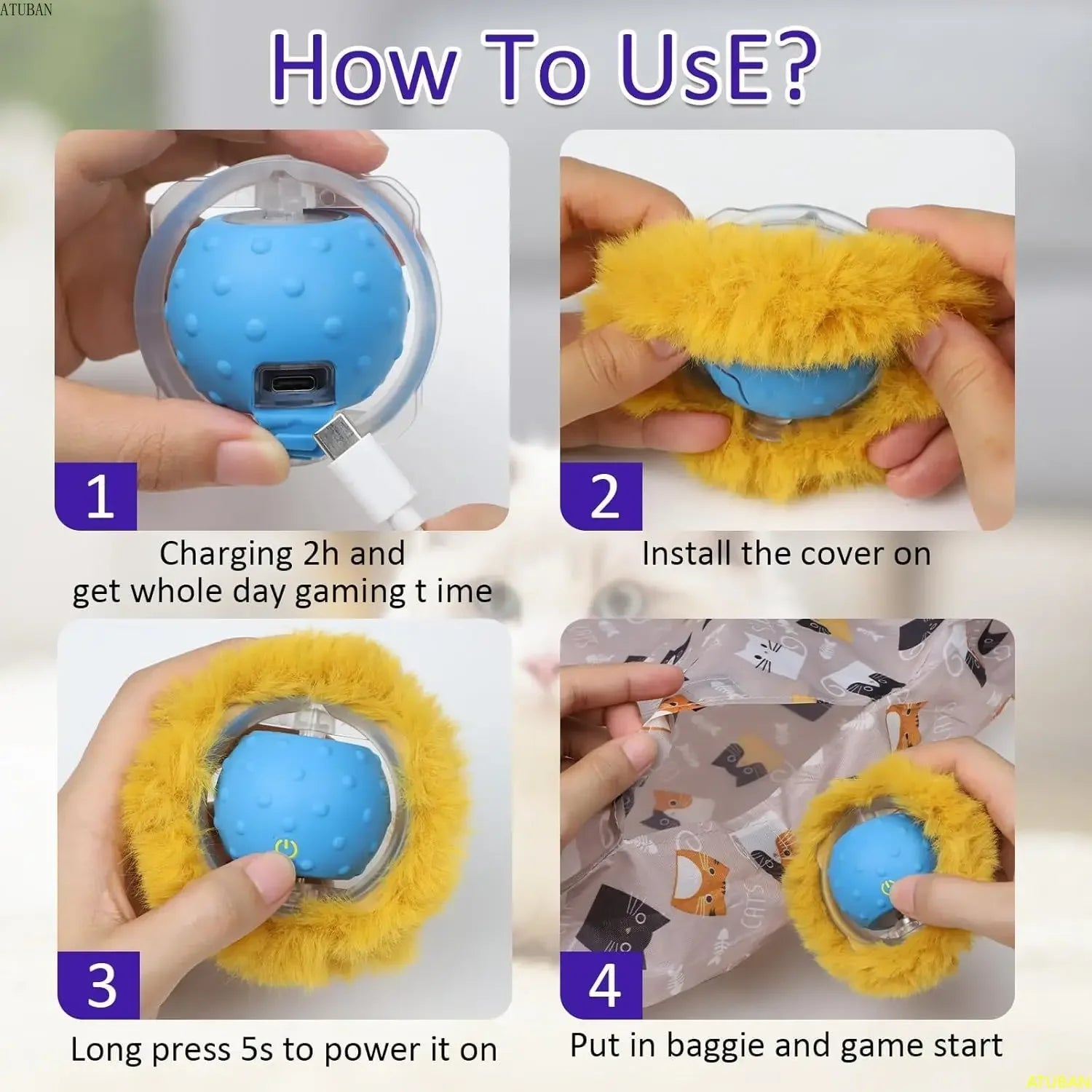 Simple Smart Cat Toy