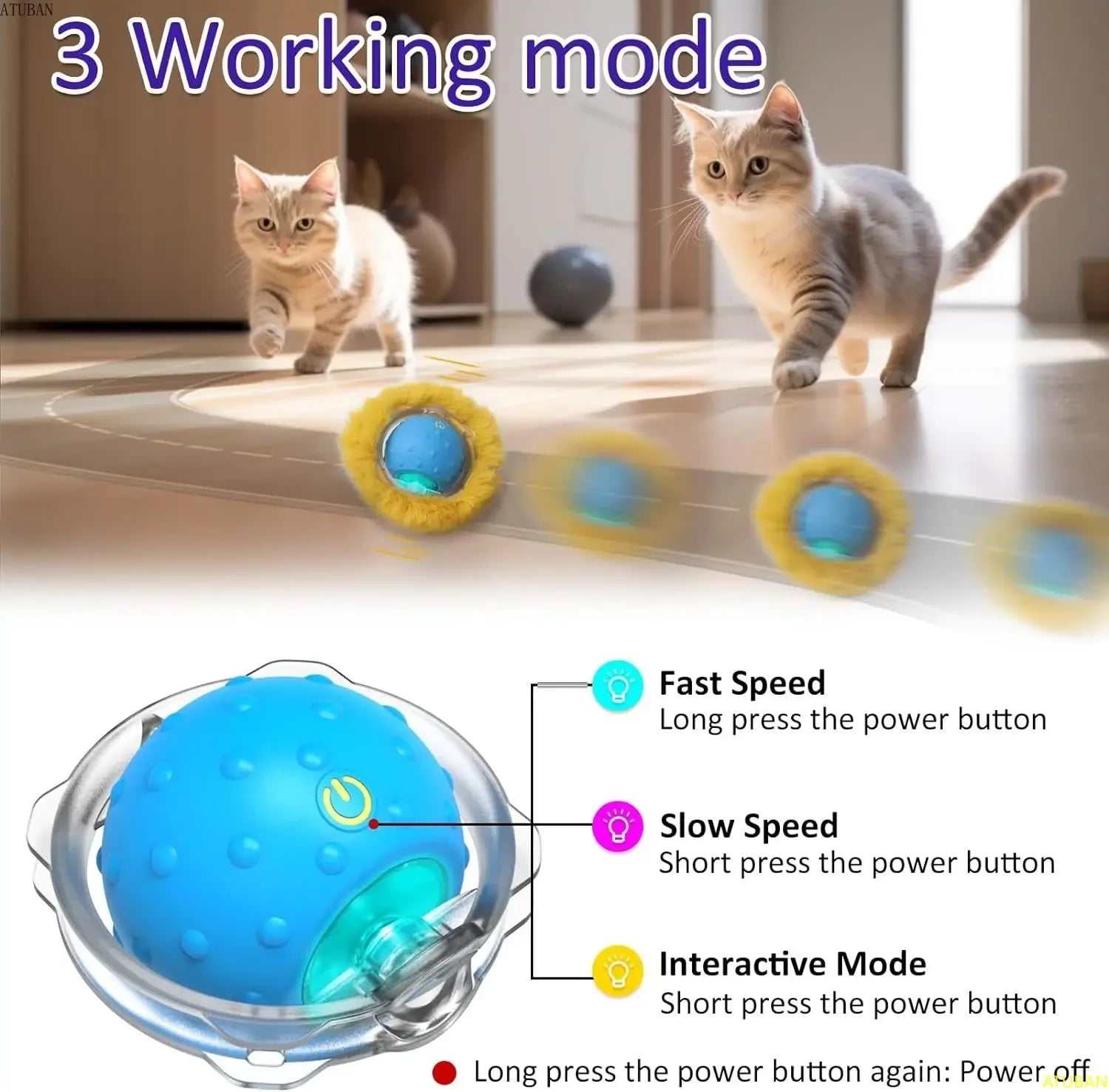 Simple Smart Cat Toy