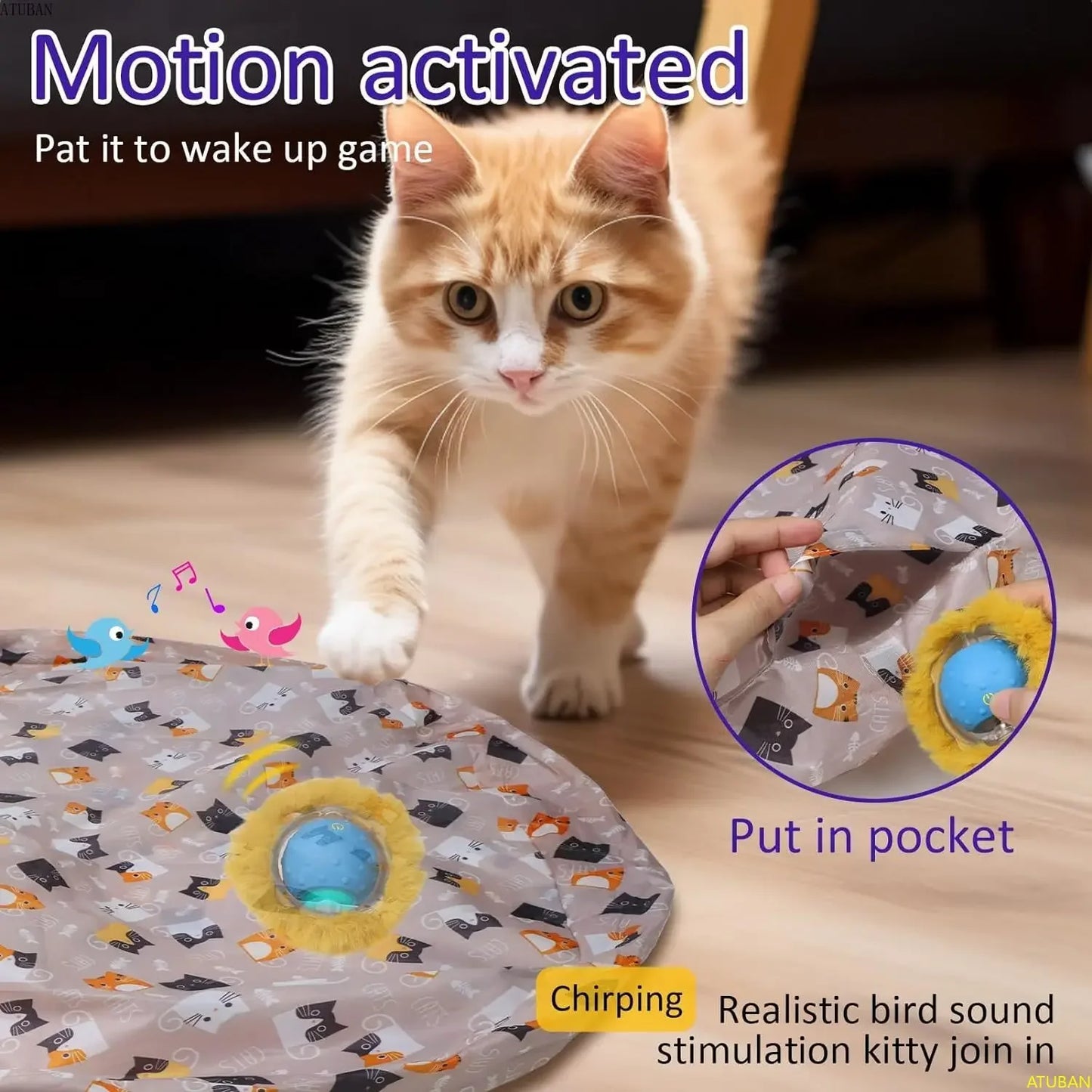 Simple Smart Cat Toy